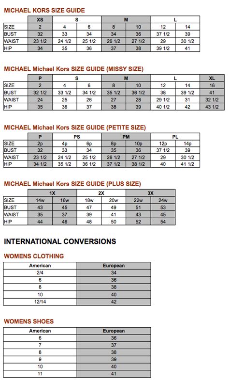 comment taille vetement michael kors|michael kors waist size.